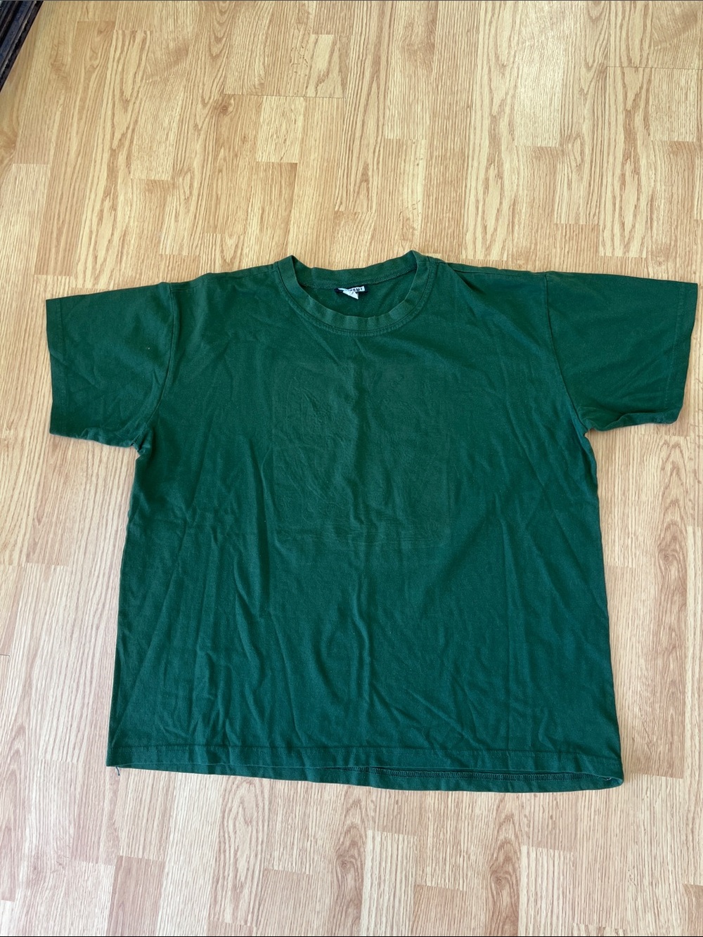 Vintage Awesome Wear Forest Green Crewneck T-Shirt - Men Sz L
